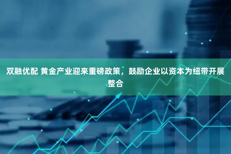 双融优配 黄金产业迎来重磅政策，鼓励企业以资本为纽带开展整合